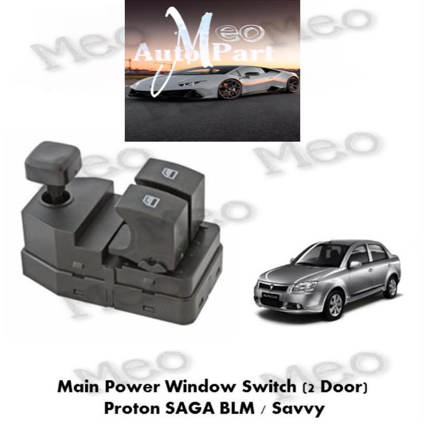 Proton Saga BLM / Savvy OEM Driver Side Main Power Window Switch