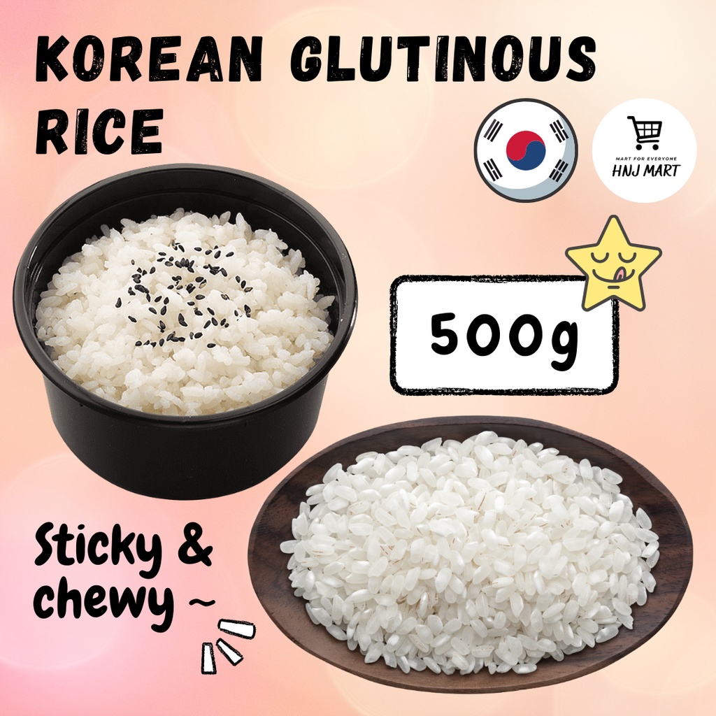 Korean Glutinous Rice 500g CHAP SSAL Shopee Malaysia
