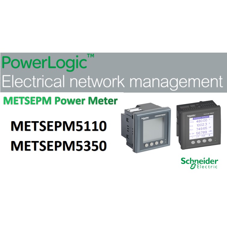 SCHNEIDER digital Power Meter METSEPM5110 METSEPM5350 dpm pm5110 pm5350