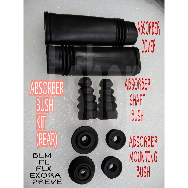 Absorber Bush Set (Rear) Proton Blm FL FLX Exora Preve (Absorber ...