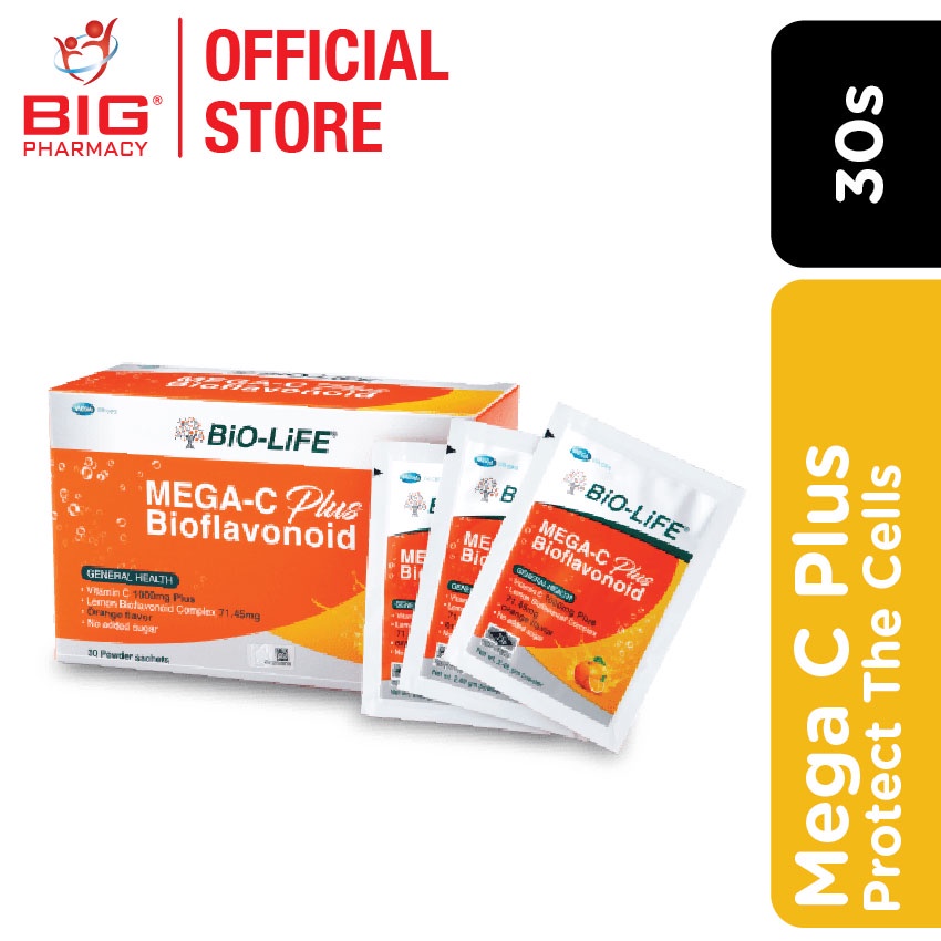 BIOLIFE MEGA C PLUS 30S (SACHET) | Shopee Malaysia