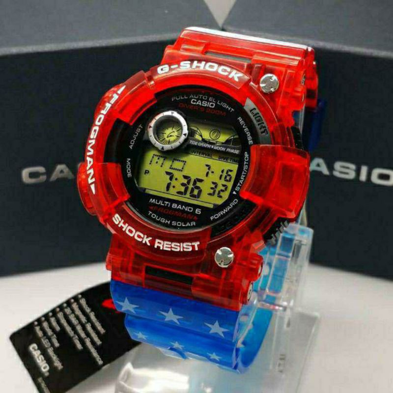 Frogman G shock GWF1000 GBD800 Rasta Murakami Spoon