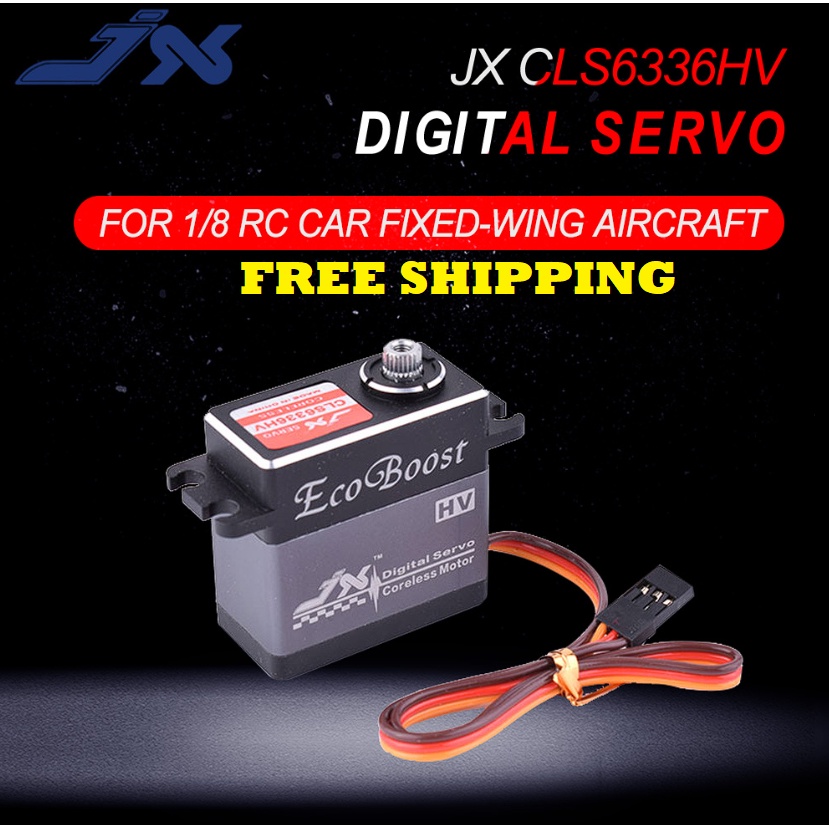 JX CLS6336HV 35KG Digital Servo Ecoboost Aluminium Shell Metal Gear