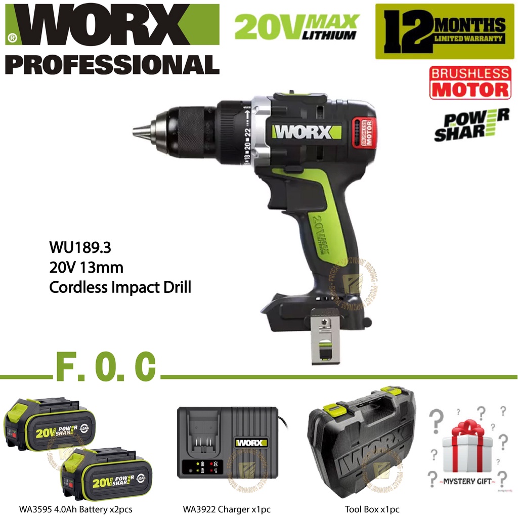 Worx wu189 best sale