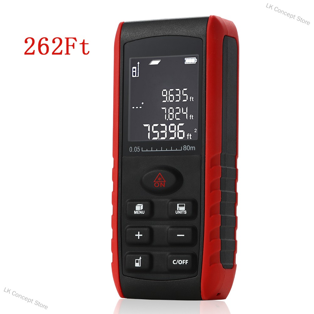 LK Concept Store Handheld Laser Distance Meter, Distance, Area, Volume ...