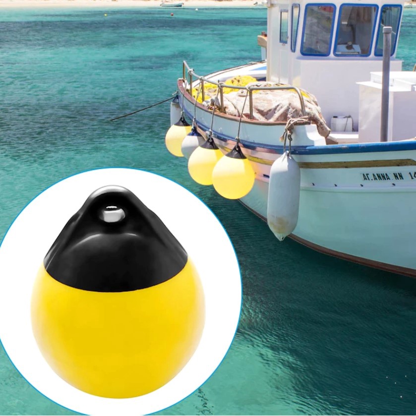 Inflatable Boat Buoy Fender Bumper Marine Mooring Bumper Buffer Buoys Float Buoy PVC Inflatable