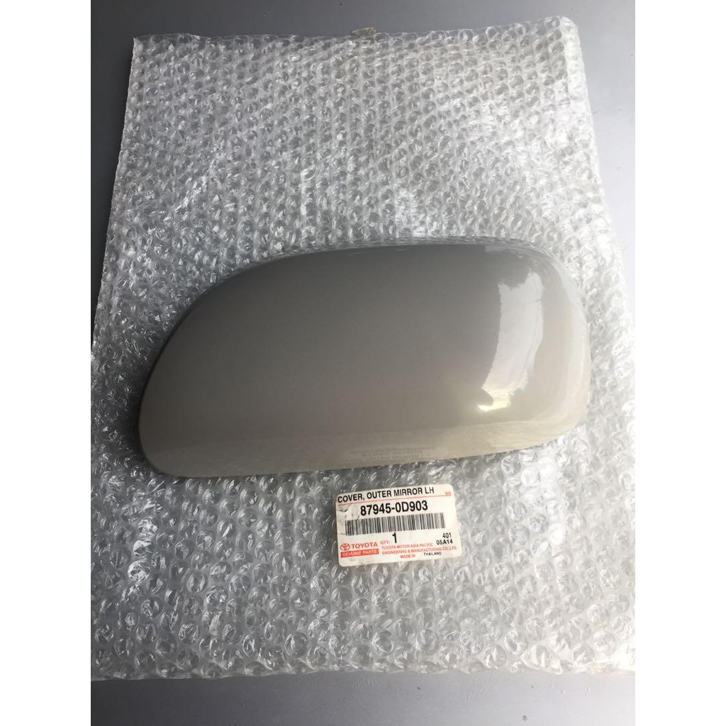 Toyota Vios Ncp42 (2000-2006) Side Mirror Cover Lh Side Kiri Side No Signal Made By Toyota Genuine 87945-02900