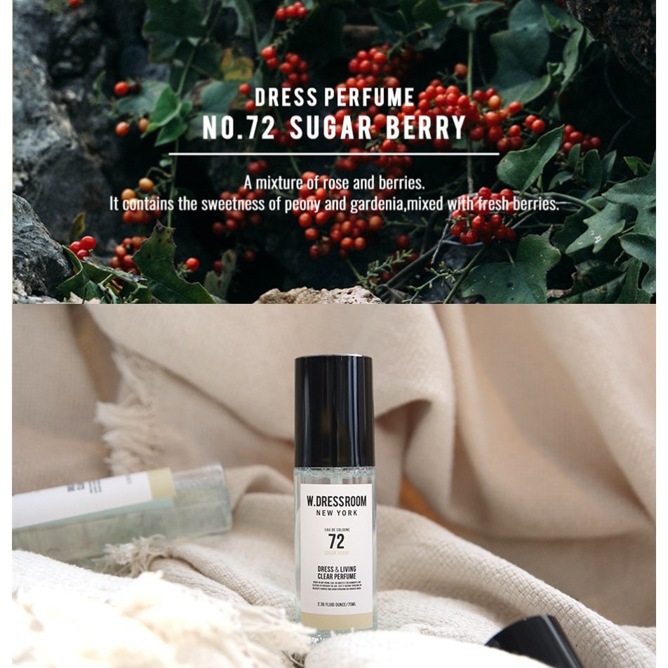 Dress Living Season Clear Perfume 70ML BTS WANNA ONE