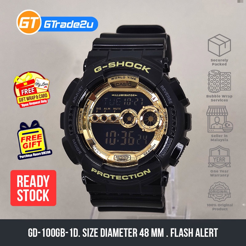 G shock gd store 100 gold