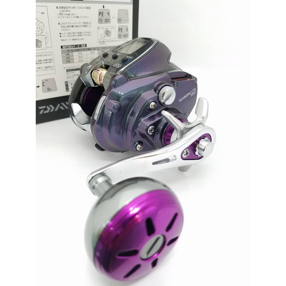 DAIWA SEABORG LTD 300J ELECTRIC REEL DENDOU | Shopee Malaysia