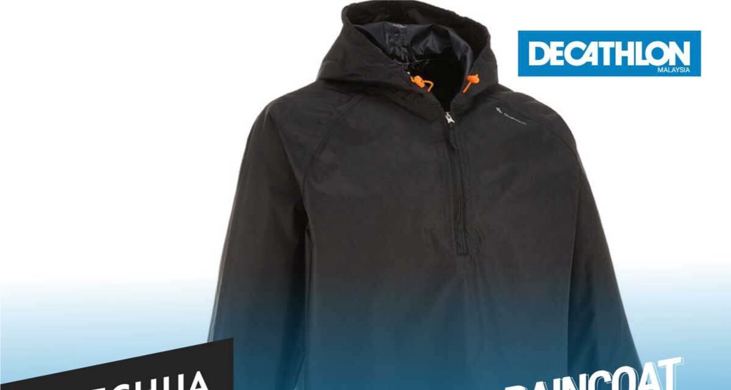 Decathlon raincoat cheap with pants