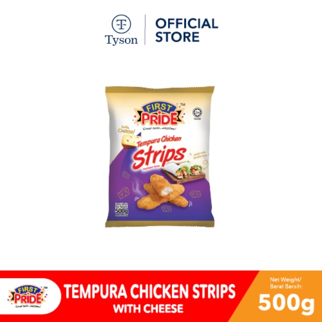 First Pride Cheese Tempura Chicken Strips 500g Available Now Shopee Malaysia 0746