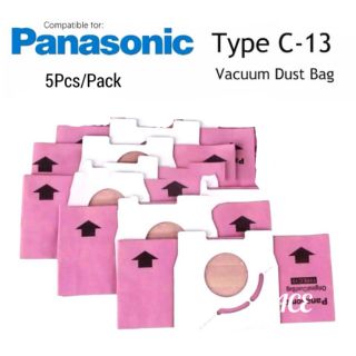 5x OEM Type C-13 Vacuum Dust Bag Use For<br /> Panasonic MC-CG240 MC-GC300 MC-CG302 MC-CG321...