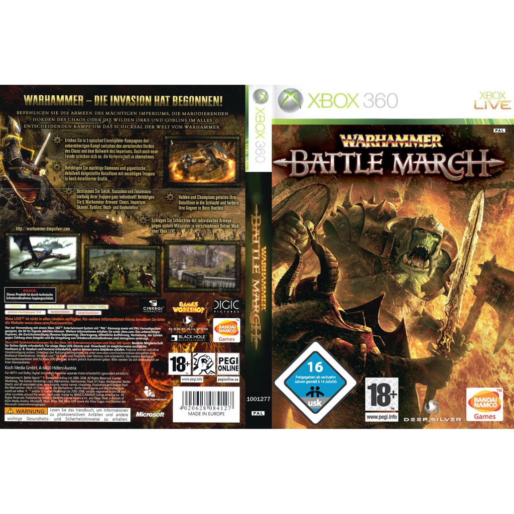 XBOX 360 Warhammer Battle March | Shopee Malaysia