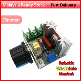 AC 220V 2000W SCR Voltage Regulator Dimming Dimmers Motor Speed Controller Thermostat Electronic Voltage Regulator