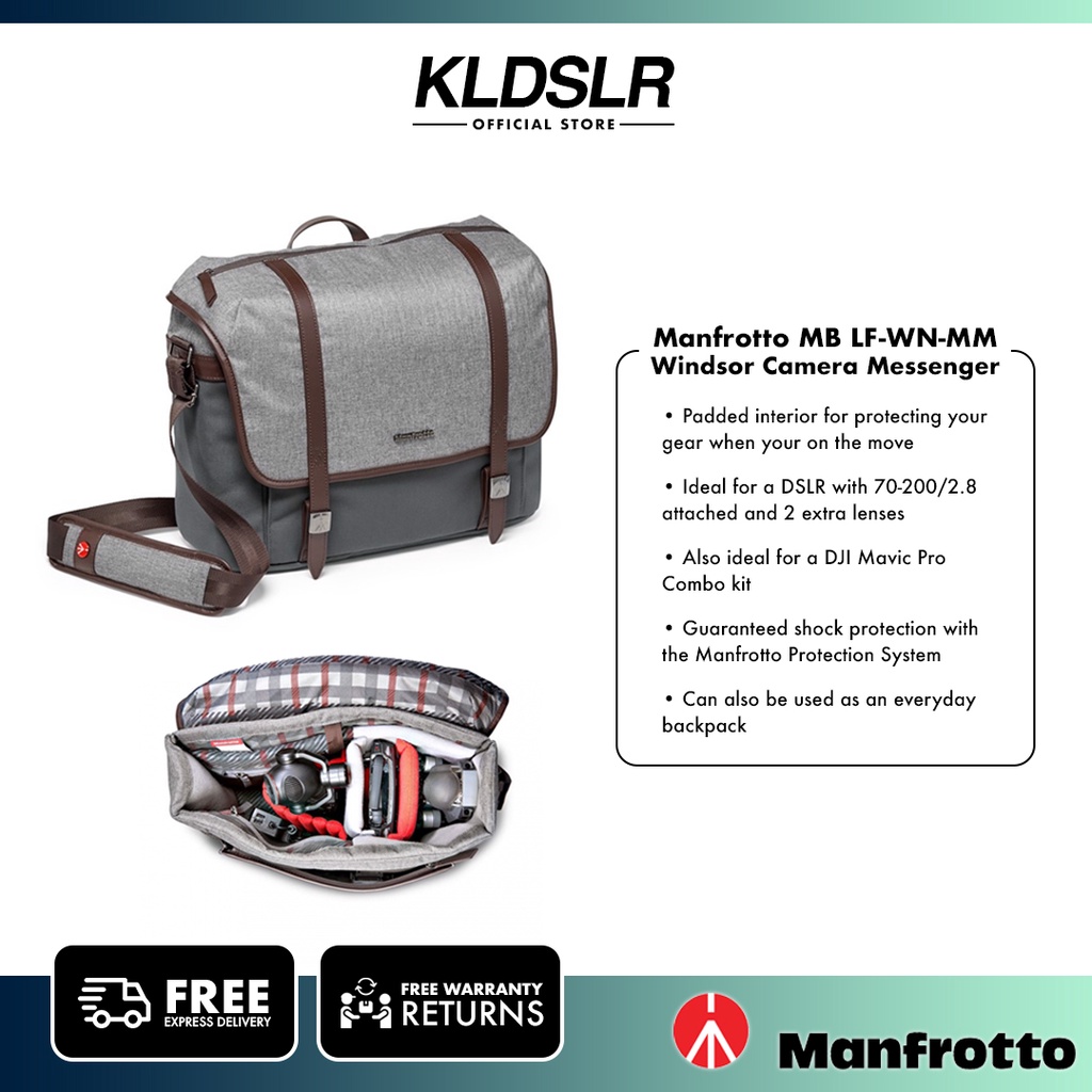 Manfrotto windsor messenger m hot sale