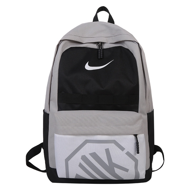 Ready Stock in Malaysia New Nike Backpack Bag Nike Unisex Air Laptop Sport Travel Backpack Bag Beg Sekolah Bag Grey PGMall