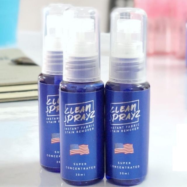 (Ready Stock) 3 Botol Mudah Pencuci Tudung & Baju Clean Spray | Shopee ...