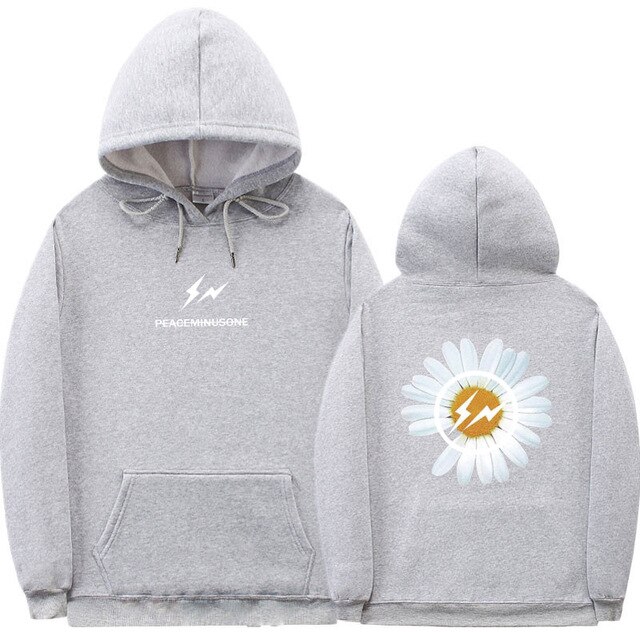 Bigbang Gdragon Hoodies Peaceminusone Hoodie GD Peaceminusone Sweatshirts  Daisy Logo Print Pullovers Street Wear | Shopee Malaysia