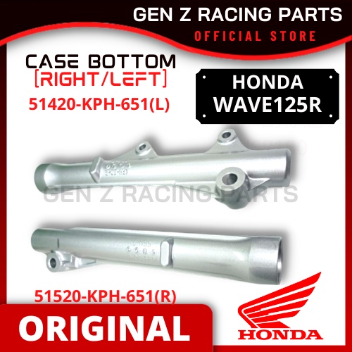 NOS Honda CB100 Headlight Stay & Front Fork Cover Set – Left & Right – Genuine OEM