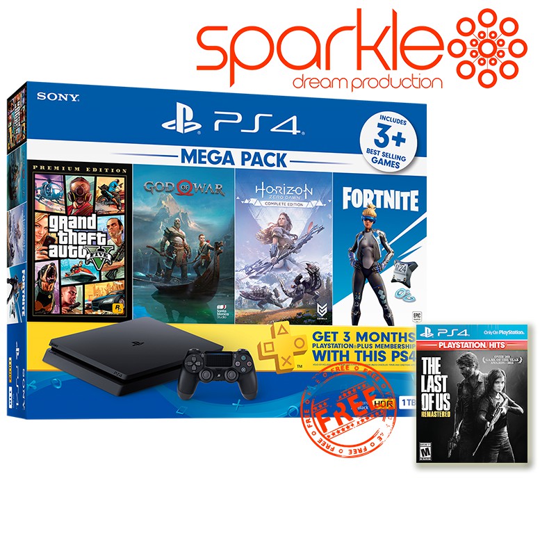 Ps4 slim 1tb gta v clearance bundle