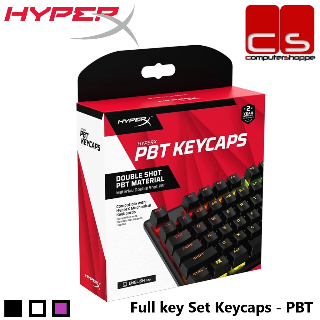 HyperX Full key Set Keycaps PBT Shopee Malaysia