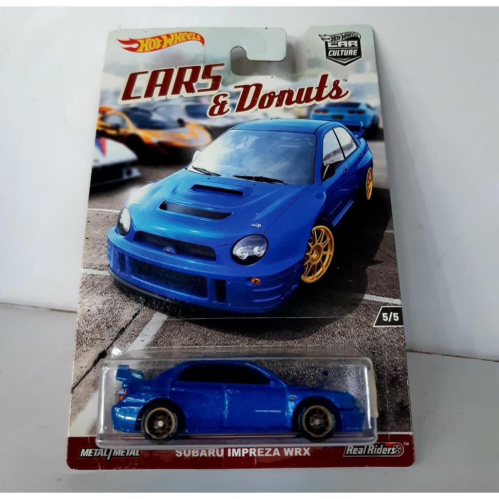 Hot wheels cars hot sale and donuts subaru