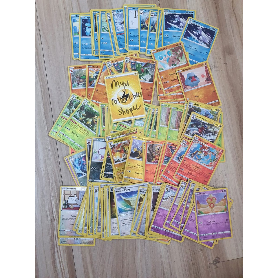 Pokemon TCG Brilliant Stars Reverse Holo Bulk 10 Cards [Pokemon
