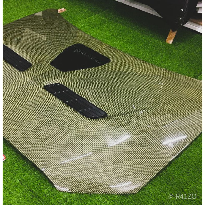 Kevlar Carbon Fiber CF Mitsubishi Lancer EvoX Hood Inspira Lancer