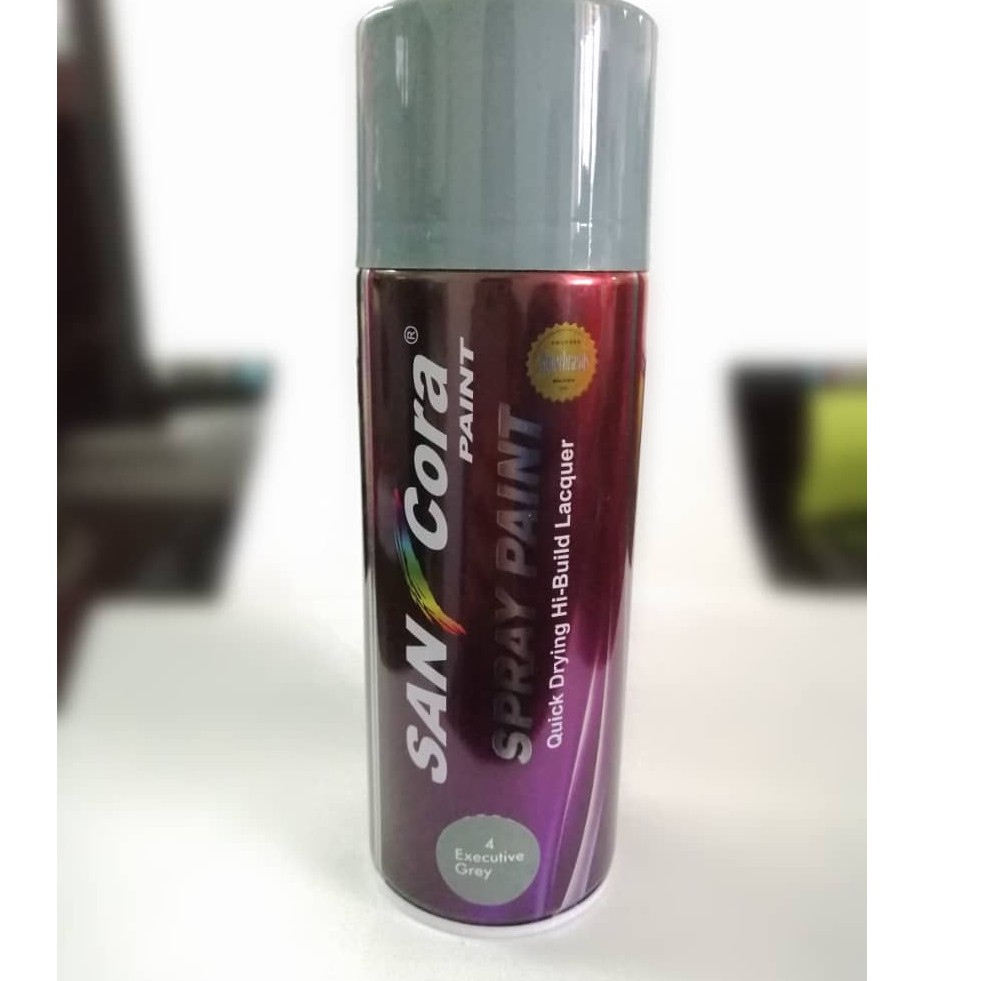 EXECUTIVE GREY #4 SPRAY PAINT SAN CORA | Shopee Malaysia