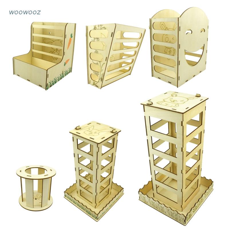 Limei Food Bin Feeder And Food Feeder Bowls Manger Rack For Rabbit Guinea Pig Chinchilla And Other Small Animals