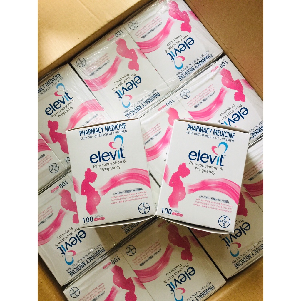 Elevit Multivitamin (For Pregnant Women 100 Tablets, Australia