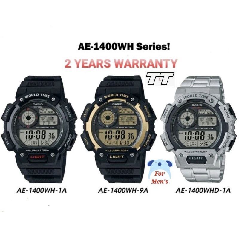 Casio ae outlet 1400 wh