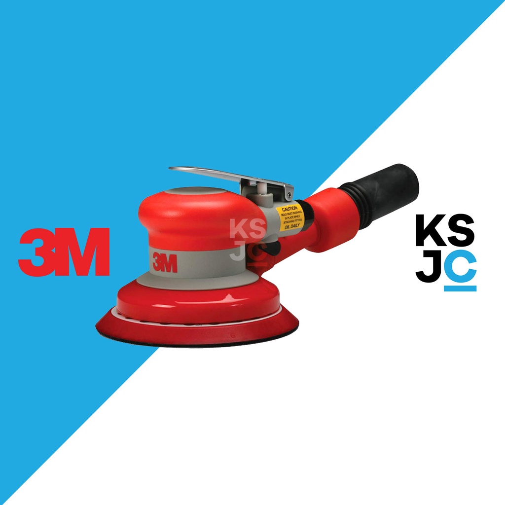 3M SelfGenerated Vacuum Random Orbital Sander with Dust Bag (6 Inch