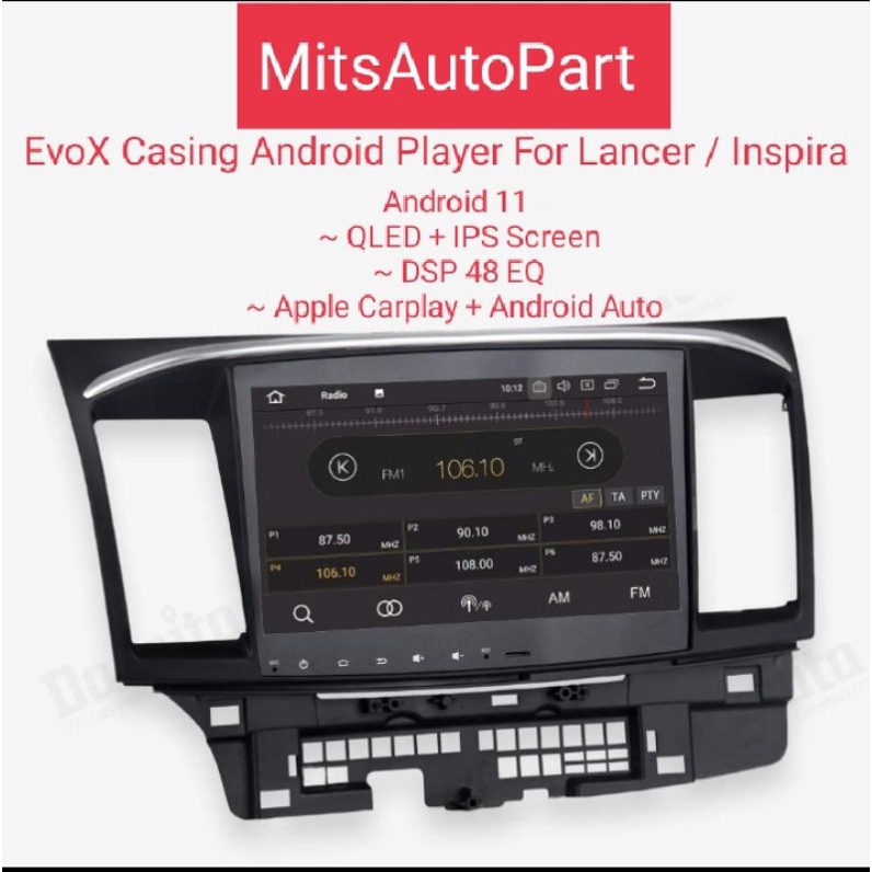 [LOCAL STOCK] EvoX Casing Head Unit Android Player 10.1inch for
