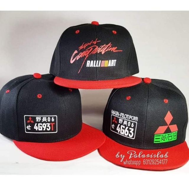 Mitsubishi 4G93 4G63 Ralliart Baseball Snapback Cap New Unisex for ...