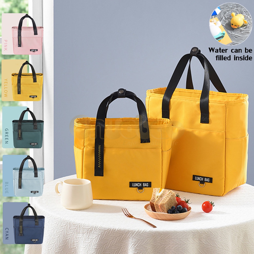 Insulation Lunch Bag Can Hold Water Ice Bag Portable Lunch Box Bag