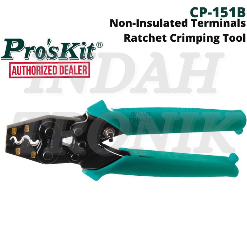 Pro'sKit CP-151B Non-Insulated Terminals Ratchet Crimping Tool (Taiwan ...