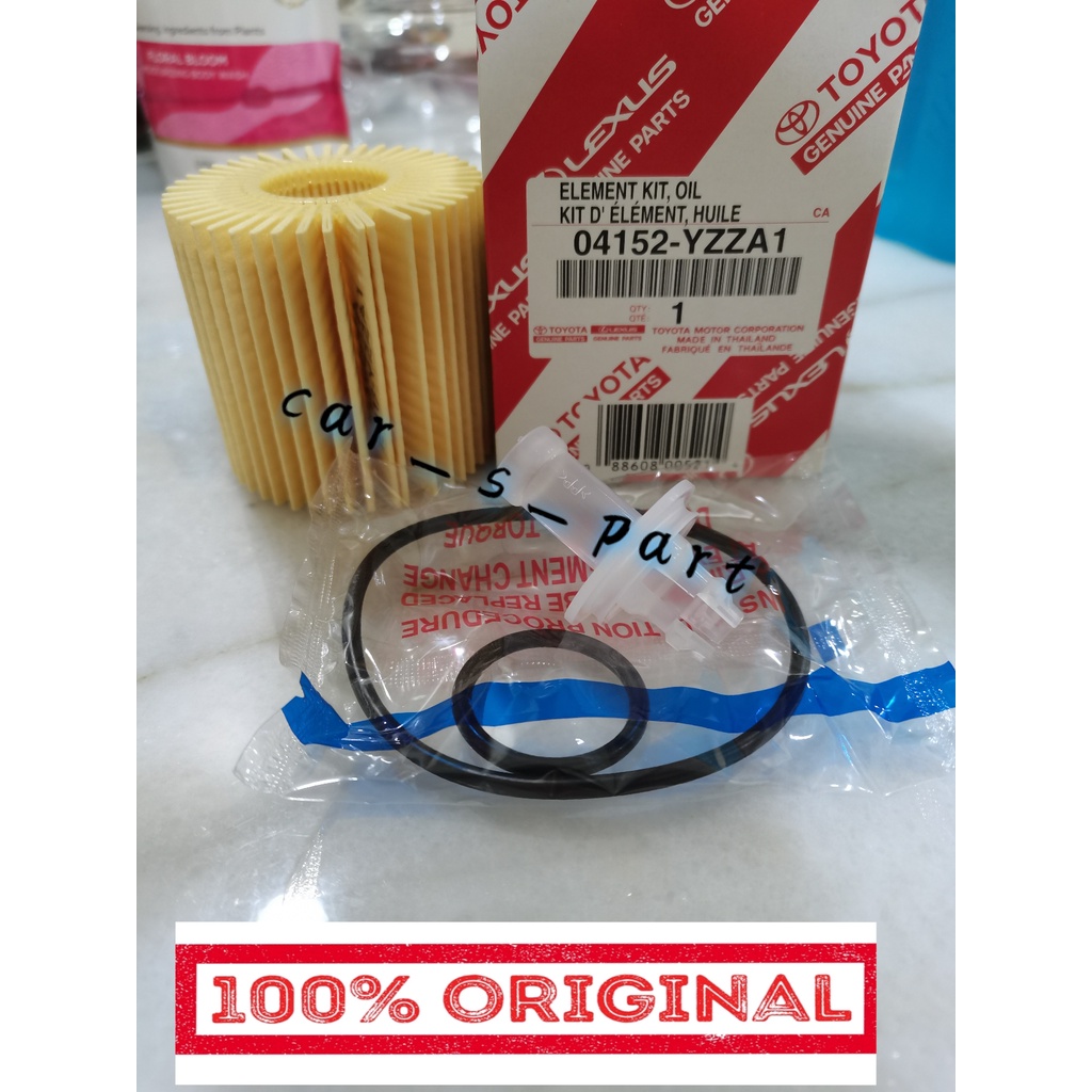 Toyota Original Paper Oil Filter For Camry, Estima, Vellfire, Alphard ...