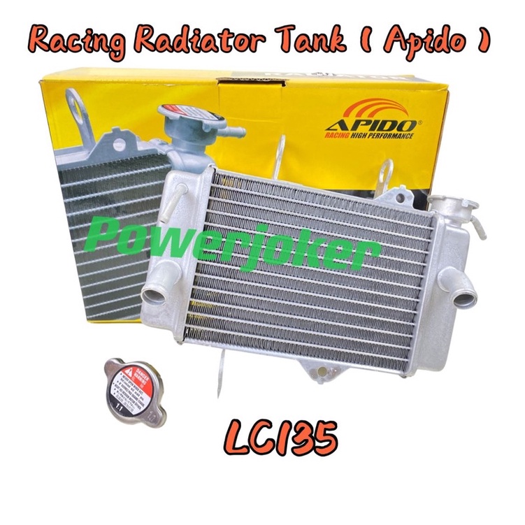 Yamaha LC135 LC 135 (Original Apido) Racing Radiator Tank/ Coolant Tank ...