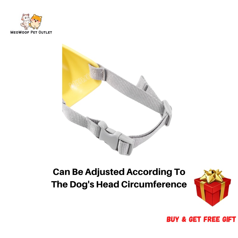 MEOWOOF Dog Mouth Cover Adjustable Dog Muzzle Dog Mouth Guard Dog Anti Bite Dog Anti Bark Dog