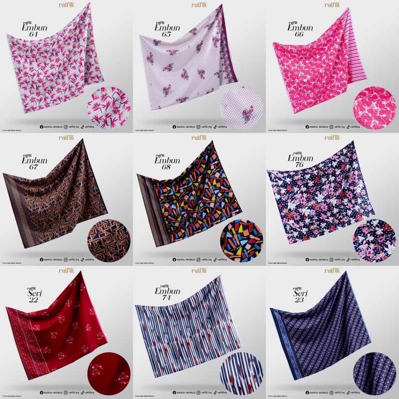 Batik Raifili New Release 2021 - 2 Meter | Shopee Malaysia