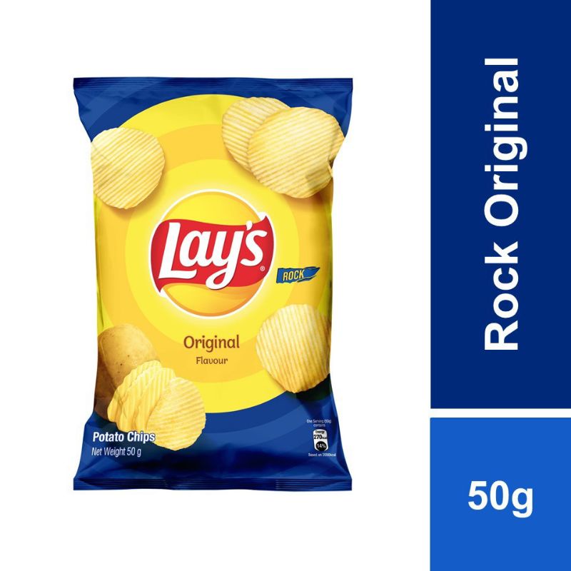 Lay's Potato Chips Original 50g Shopee Malaysia