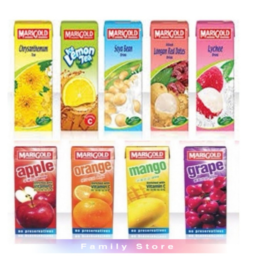 Marigold Fruit Drink 24 X 250ml 1 Carton Shopee Malaysia 2435