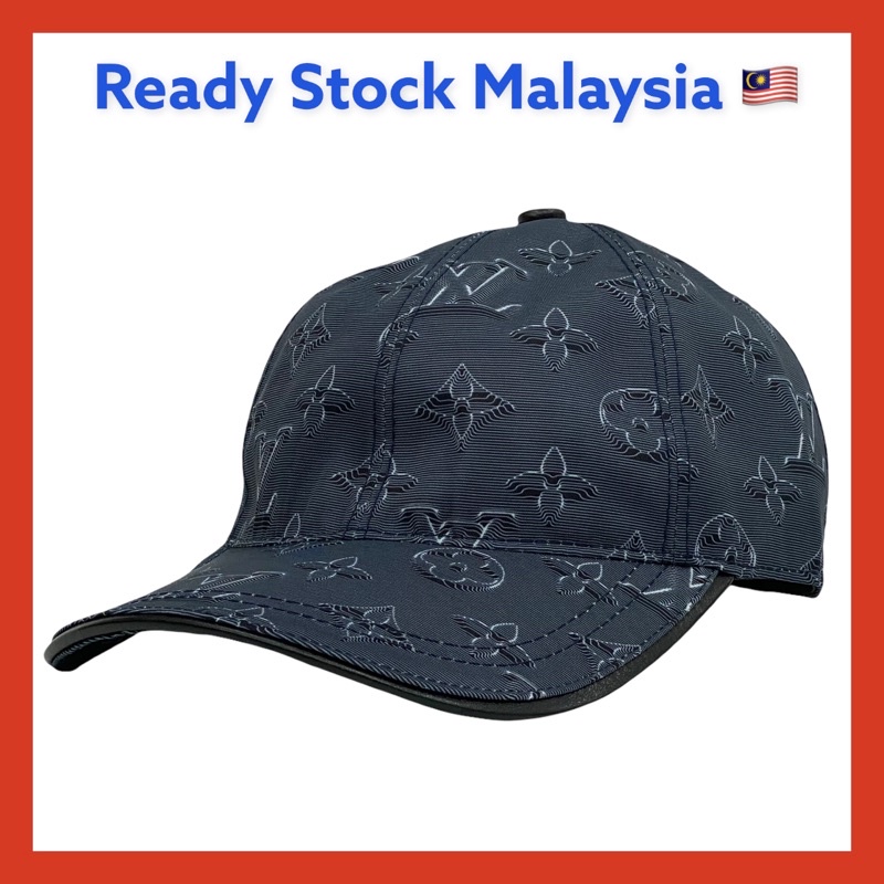 Ready Stock Lv monogram 3D effect baseball cap