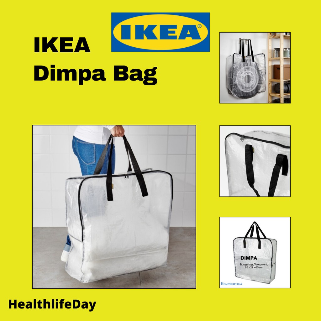 IKEA - DIMPA Storage Bag, Transparent, 65x22x65 cm