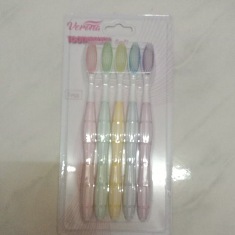 Verona tooth brush 5in1 berus gigi Shopee Malaysia