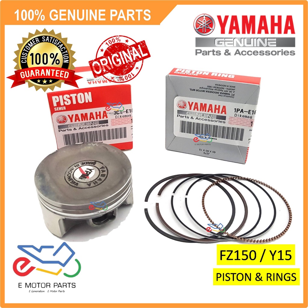 FZ PISTON FZ PISTON RINGS SET FZ150 Y15 PISTON & RINGS SET [100