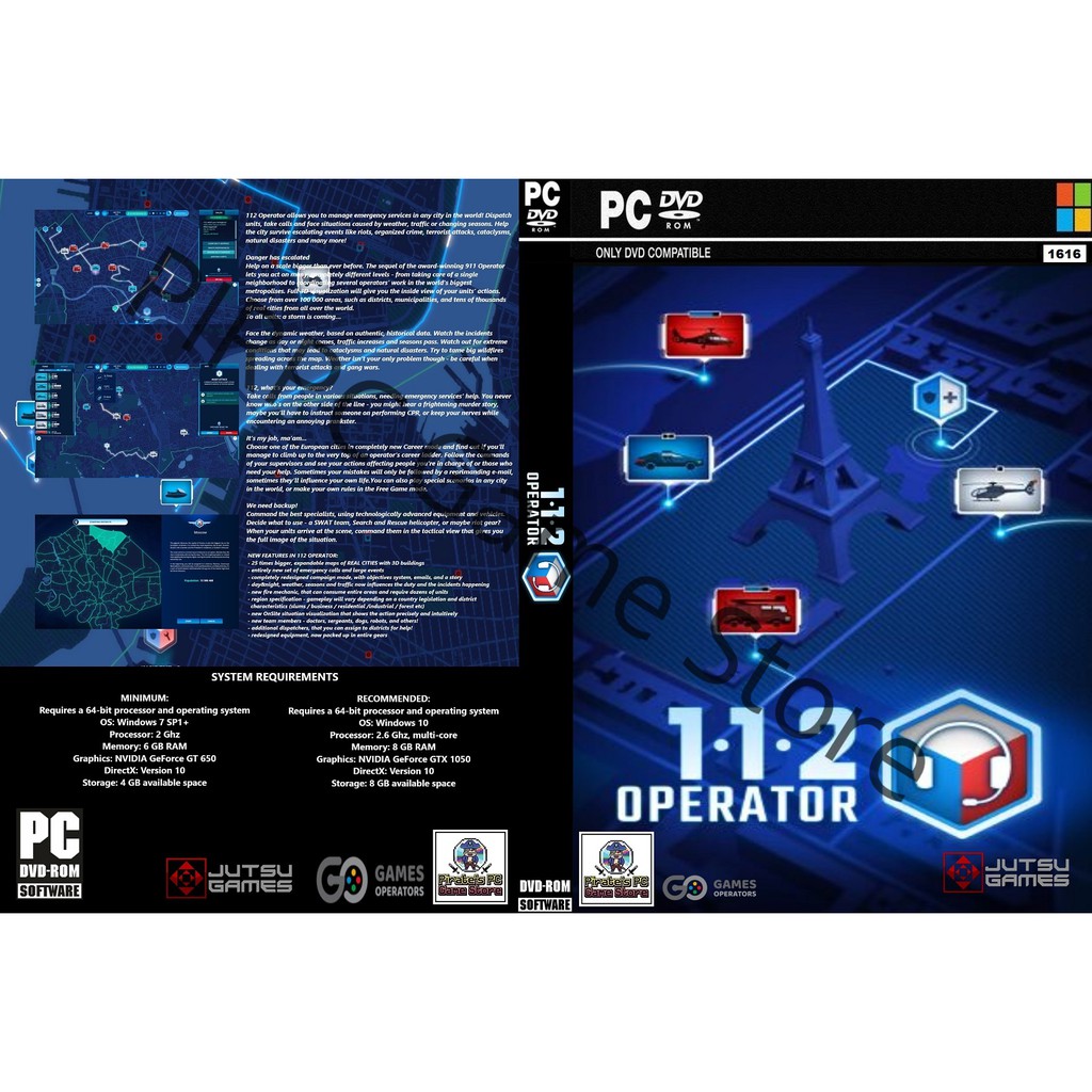 (PC) 112 Operator | Shopee Malaysia