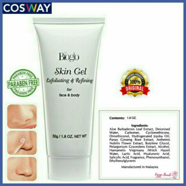 🔥HOT ITEM🔥BIOGLO EXFOLIATING & REFINING SKIN GEL (50g) | Shopee Malaysia